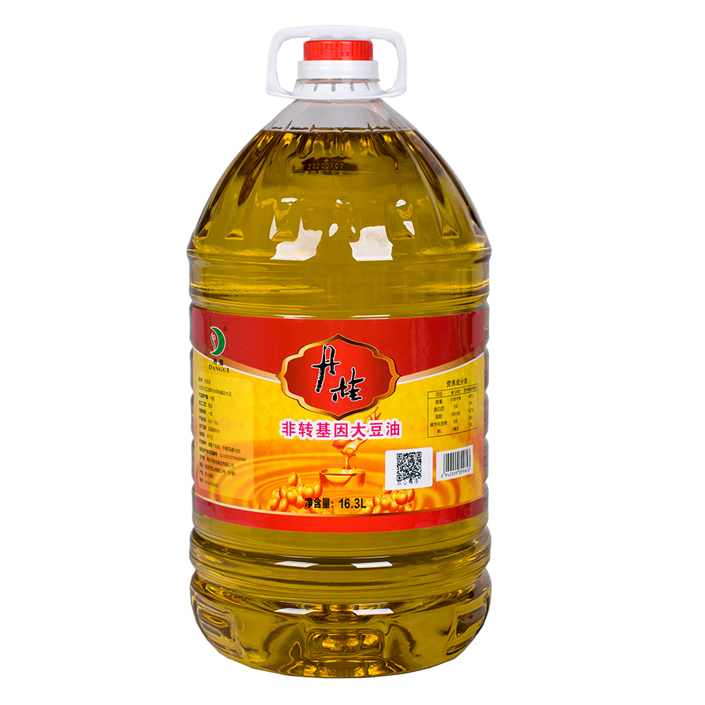 丹桂非轉基因一級大豆油16.3L 